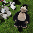 Baoblaze Golf Wood Driver Headcover Golfer Equipment Universal Gorilla Shaped Club Keepsake Novelty Scratch Golf Club Head Cover