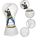 Barudan Golf Funny Golf Driver Headcover Head Cover - Golf Club Cover for Driver Fits for All Brand