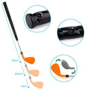 Baztoy Kids Golf Toys Set - Outdoor Toys Training Golf Balls & Clubs Equipment, Garden Games Golf Gifts Toys Gadgets for 3 4 5 6 7 8 Years Olds Toddlers Children Boys Girls