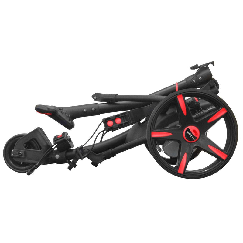 Ben Sayers 18-Lithium Electric Golf Trolley - Black/Red, 18-Hole