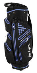 Ben Sayers Unisex's Hydra Pro Waterproof Golf Bag, Black/Purple, One Size