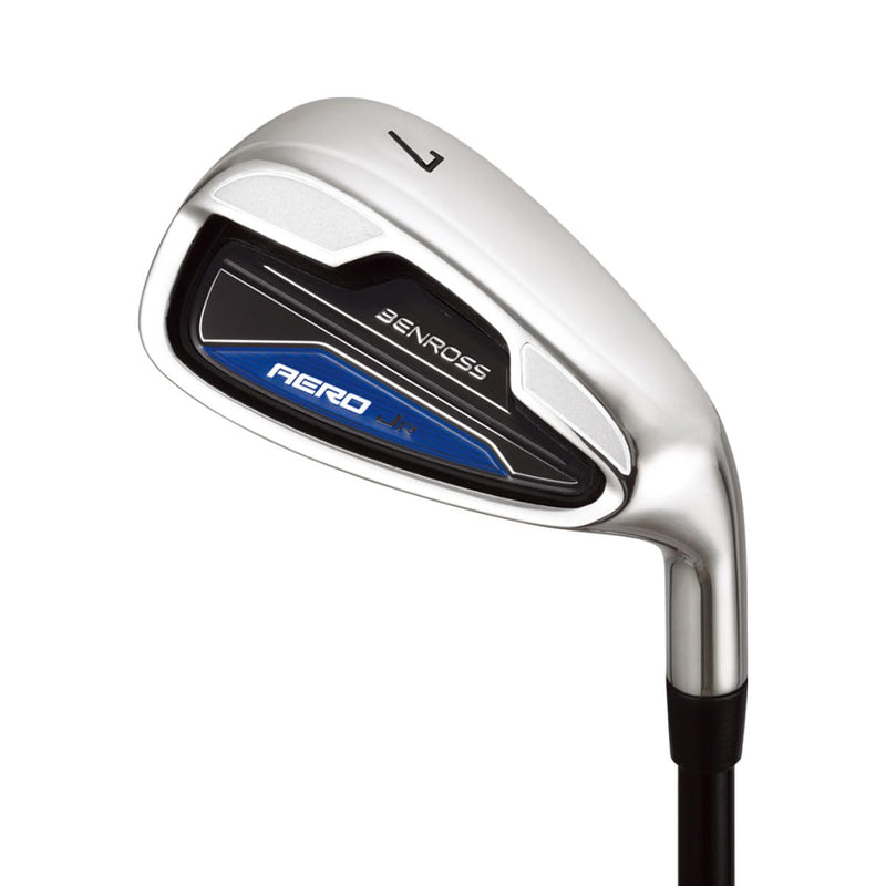 Benross Kids/Junior Aero Blue 55" - 61" Golf Package Set - Driver - Hybrid - 7 Iron - Wedge - Putter - Waterproof Carry Bag - Kids Golf Package Set