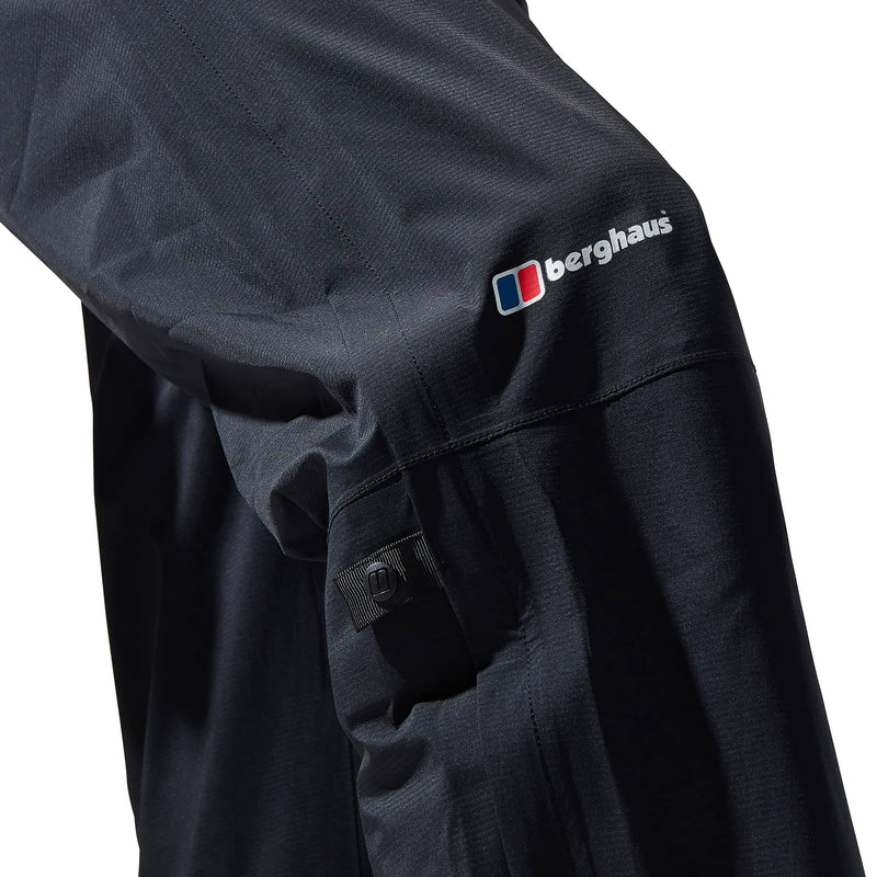 Berghaus Men's Paclite Gore-Tex Waterproof Overtrousers | Lightweight | Durable, Black