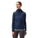 Berghaus Women's Nula Hybrid Synthetic Insulated Jacket, Durable Design, Water Resistant, Dusk