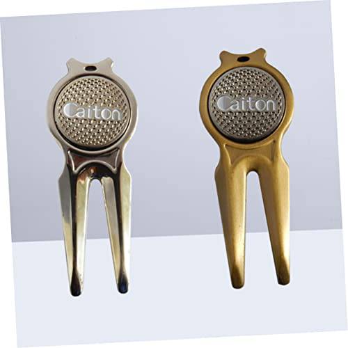 BESPORTBLE Golf Course Accessories Golf Turf Golf Tools Divit Golf Tool Green Green Accessories Divot Tool Green Divot Fork Green Tool Green Fork