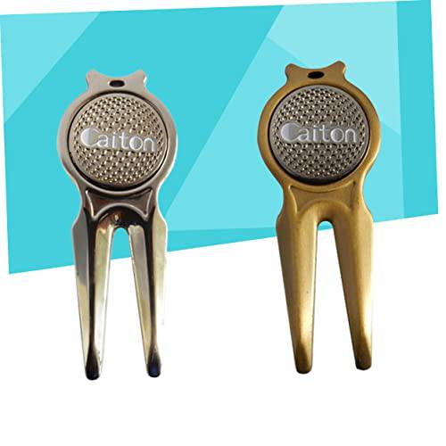 BESPORTBLE Golf Course Accessories Golf Turf Golf Tools Divit Golf Tool Green Green Accessories Divot Tool Green Divot Fork Green Tool Green Fork