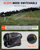 Bestsee Golf Rangefinder with Slope Adjustment
