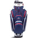BIG MAX 2024 DRILITE SILENCIO 2 GOLF CART TROLLEY BAG - NAVY / SILVER / RED