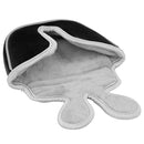 BigTeeth Golf Mallet Putter Head Cover Golf Club Protector Fit for Odessey Backstryke Centre Shaft Putter (Black)