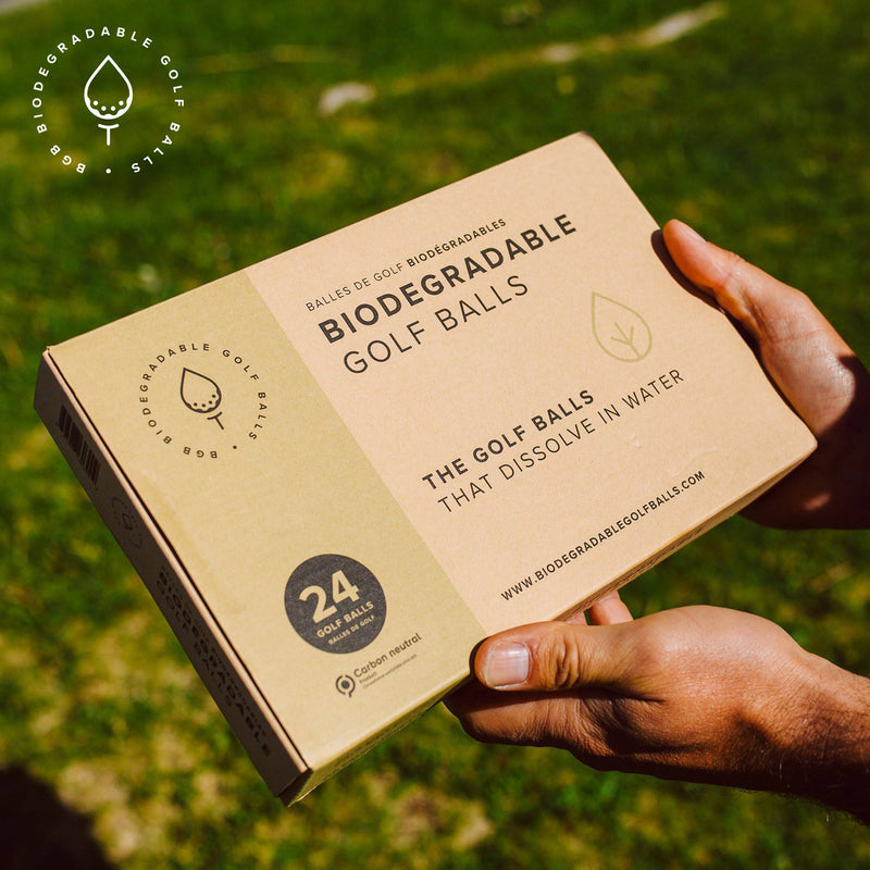 Biodegradable Golf Balls | Water Dissolvable | Eco Friendly Golf Gift | Water Soluble | Perfect for Outdoor Practice | Dissolves in 2-4 Weeks (24)