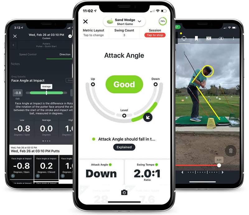 Blast Golf - Complete Swing and Stroke Analyser, Gen 3 Sensor