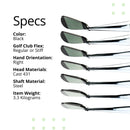 BombTech 4.0 Stiff Flex Golf Men’s Right-Hand Iron Set – 4 to PW