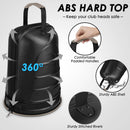 BROTOU Hard Top Golf Travel Bag with Tank Wheels