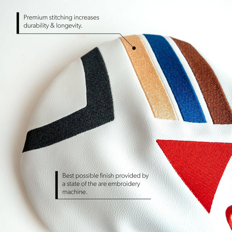 Caddy Club Golf Headcovers – Derby County Retro Driver Headcover – Perfect Golf Gift – Fits All Major Brands – Classic Football Club Designs – Premium Stitching, Durable Lining – Multiple Designs
