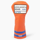 Luton Football Driver Headcover – Orange Faux Leather - Caddy Club