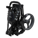 Caddymatic SwivelEase 3-Wheel Golf Trolley – Black