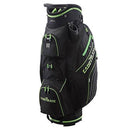 Caddymatic Golf Deluxe 14-Way Trolley Bag (Black/Green)