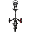 Caddymatic X-Lite One-Click Folding Golf Trolley – Black/Red