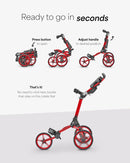 Caddytek CaddyLite Compact Folding Golf Trolley – Blue