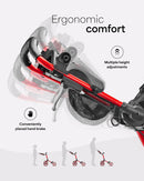 Caddytek CaddyLite Compact Folding Golf Trolley – Blue