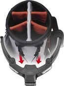 Caddytek Explorer V8 Compact 4-Wheel Push Golf Trolley – Silver