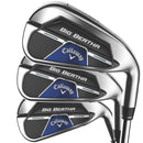 Callaway Big Bertha B21 Left-Hand Graphite Iron Set – 8 Clubs (Stiff Flex)
