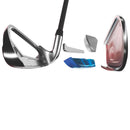 Callaway Big Bertha B21 Left-Hand Graphite Iron Set – 8 Clubs (Stiff Flex)