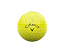 Callaway Golf Chrome Tour Premium Golf Ball 2024, Yellow