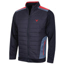 Callaway Mixed Media Puffer - Men’s Navy Golf Jacket