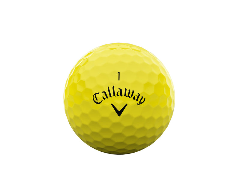 Callaway Golf Warbird Golf Ball Yellow 2023