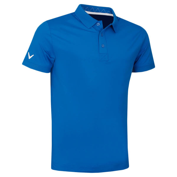 Callaway Men's Short Sleeve Golf Polo Shirt, Skydiver