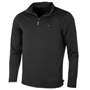 Calvin Klein Mens Harlem 1/4 Zip Pullover - Black