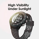 CANMORE TW410G Golf GPS Watch with Step Tracking - 41,000+ Free Worldwide Golf Courses Preloaded - Minimalist & User Friendly (Blue)