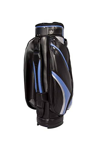 Motor Caddy Golf Cart Bag Bag Waterproof Material And Dry Pocket - Black/Blue