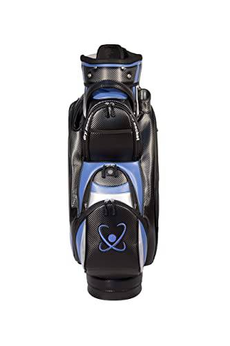 Motor Caddy Golf Cart Bag Bag Waterproof Material And Dry Pocket - Black/Blue