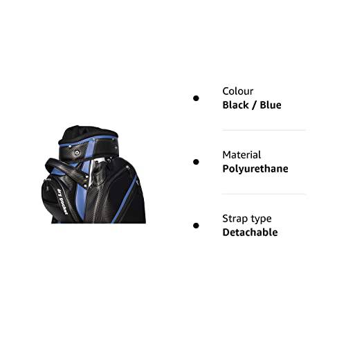 Motor Caddy Golf Cart Bag Bag Waterproof Material And Dry Pocket - Black/Blue