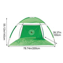 Golf Hitting Net Golf Practice Net Tent Golf Training Equipment Strike Cage Portable Grassland Mesh Mat Garden Golf Supplies