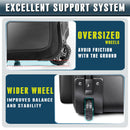 Champkey Padded Golf Travel Bag with Wheels – Black