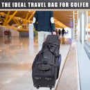 Champkey High-Protection Golf Travel Bag with Hard Shell Top