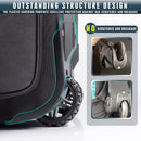 CHAMPKEY Golf Travel Bag with Padded Design and Wheels