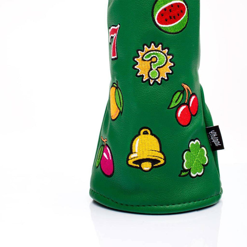 Viva Las Vegas Novelty Golf Driver Head Cover (Driver Head Cover) - PU Leather Golf Club Headcover For Drivers, Fairway Woods & Hybrid Woods, Fits All Major Brands, Waterproof - By Chippi Golf