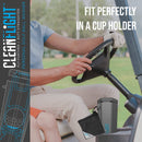 Clean Flight Premium Golf Ball Washer - Portable Cleaner for Golf Bag or Cart - Best Golf Accessories Gifts for Men & Women. (1 PACK)