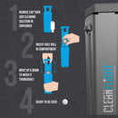 Clean Flight Premium Golf Ball Washer - Portable Cleaner for Golf Bag or Cart - Best Golf Accessories Gifts for Men & Women. (1 PACK)