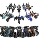 Clicgear 4.0 Lightweight Folding Golf Trolley – Black