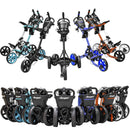 Clicgear 4.0 Folding Golf Trolley – Silver