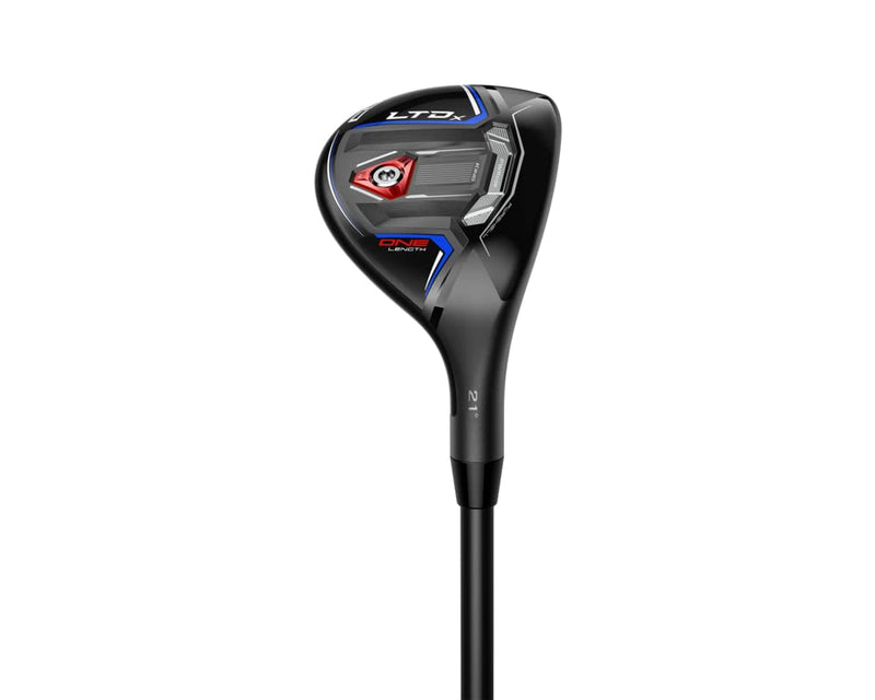 Cobra Golf 2022 LTDX One Length Combo Iron Set Chrome-Red-Blue (Men's, Right Hand, KBS PGI 75, Reg Flex, 5-GW)