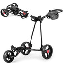 COSTWAY 3-Wheel Folding Golf Cart – Lightweight & Compact