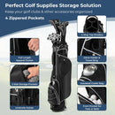 Costway Lightweight Golf Stand Bag – Black