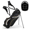 Costway Lightweight Golf Stand Bag – 8-Way Top & Rain Hood