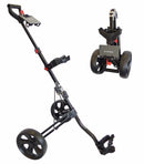 Cruiser Golf Compact 2-Wheel Folding Trolley – Black